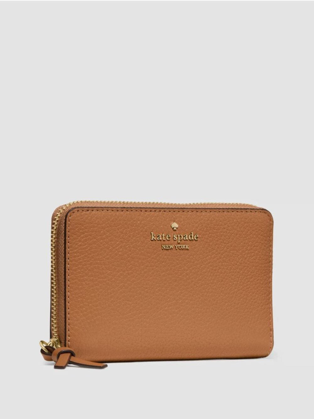 New Kate Spade Knott Medium Wallet Pebble Leather Bungalow